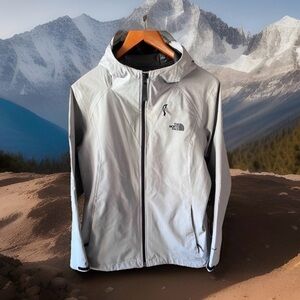 The North Face Women’s Size Large Dryvent Gray Jacket Coat Minimalist Gorpcore